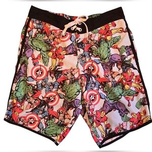 EUC Marvel Men's Superhero Swim Shorts